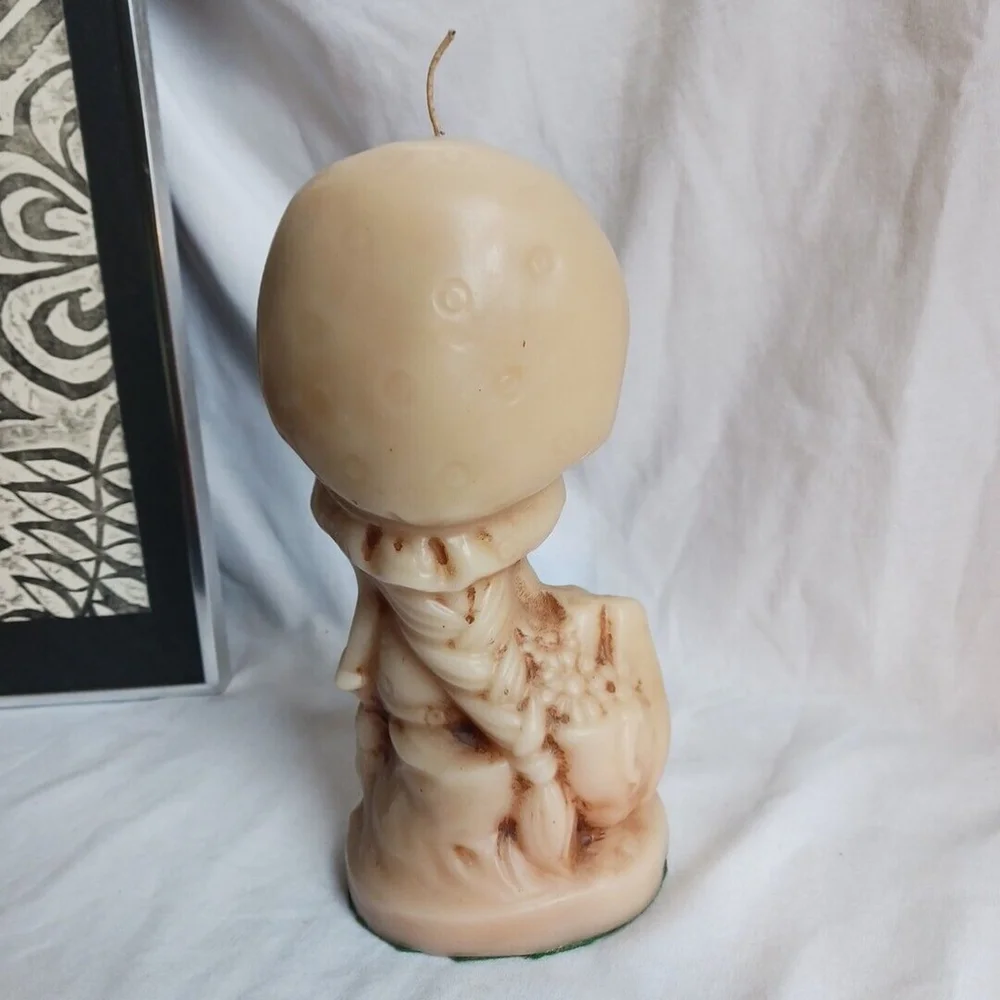 Vintage Holly Hobbie Strawberry Shortcake 70s Candle